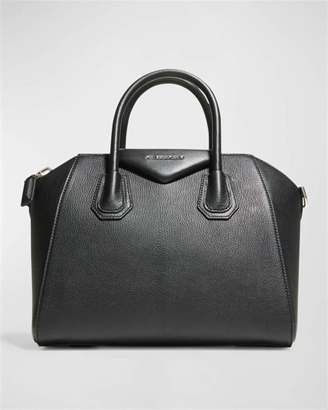 givenchy antigona small black grained leather handbag|Givenchy antigona handbag price.